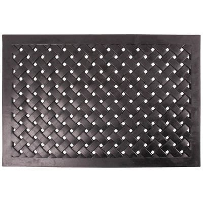 Doormat Braided Rubber - Rectangular
