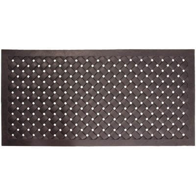 Doormat Braided Rubber - Double Size