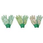 Rose Print Garden Glove, Assortment of 3 Colors