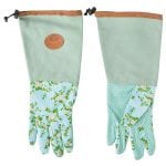Rose Print/Jute Garden Glove Long