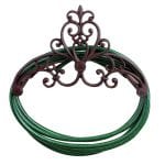 Hose Holder - Cast Iron Antique Brown