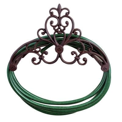 Hose Holder - Cast Iron Antique Brown