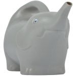 Elephant Watering Can, Plastic, Gray - Image 2