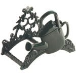 Garden Hose Holder Watering Can - Green