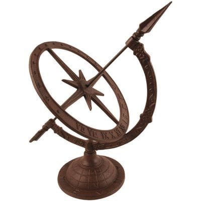 Cast Iron Sundial - Small