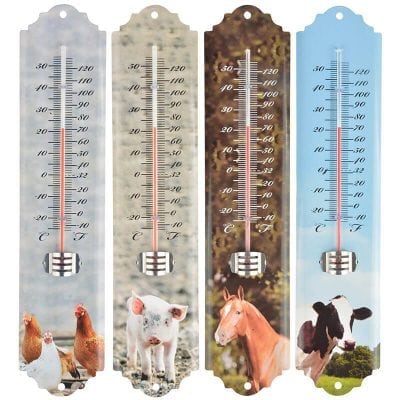 Farm Animal Thermometer Asst