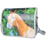 Horse Messenger Bag