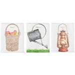 Garden Item Shopping Bag, 3 Asst. Styles