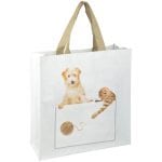 Puppy/Kitten Peek-a-Boo Shopping Bag, 2 Asst. Styles - Image 3