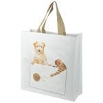 Puppy/Kitten Peek-a-Boo Shopping Bag, 2 Asst. Styles - Image 2