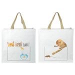 Kitten Peek-a-Boo Shopping Bag, 2 Asst. Styles