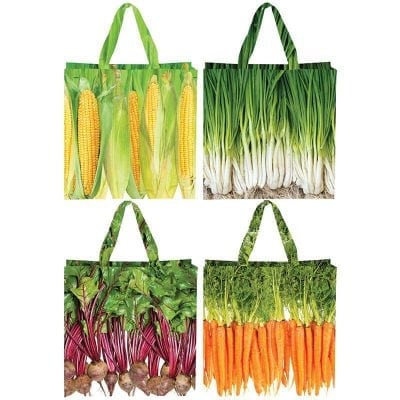 Vegetable Shopping Bag, 4 Asst. Styles