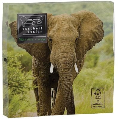 Pack of 20 Elephant Napkins