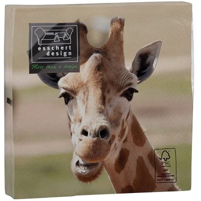 Pack of 20 Giraffe Napkins