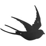 Bird Wall Decoration, Cast Iron, Antique Brown, 2 Asst. Styles - Image 3