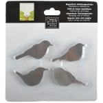Set of 4 Magnetic Table Cloth Weights, Cast Iron, 3 Asst. Styles - Image 3