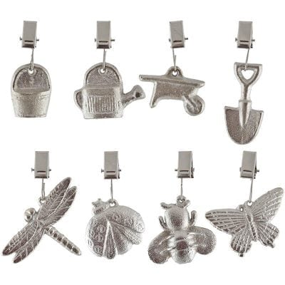 Set of 8 Table Cloth Weights, Cast Iron