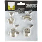 Set of 8 Table Cloth Weights, Cast Iron - Image 5