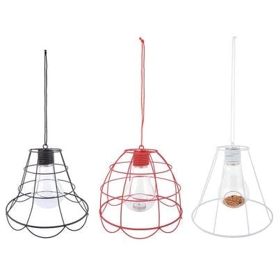 Tealight Hanging Wire Lamp, Assortment of 3 Colors