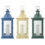 Lantern, 3 Assorted Colors - L