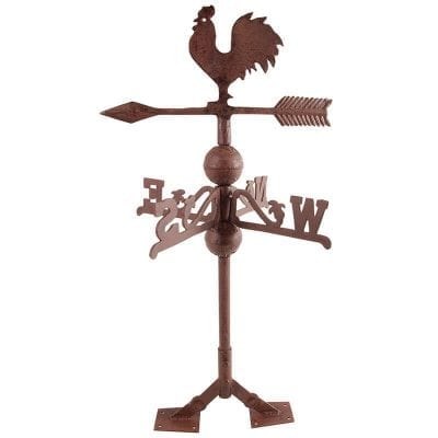 Cast Iron Rooster Weathervane