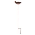 Cast Iron Bird Bath on Stake