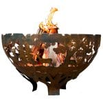 Laser Cut Fire Bowl Wildlife - XL - Image 2