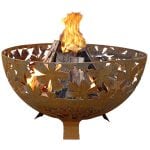 Laser Cut Firebowl Extra Large Leaves - Image 2