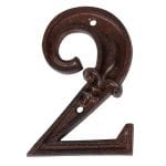 Cast Iron House Number, 2