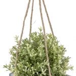 Portuguese Tile Hanging Flower Pot, Concrete
