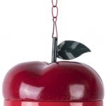 Apple Hanging Mesh Bird Feeder