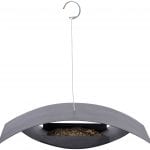 Hanging Bird Feeder, Metal, Black - Small