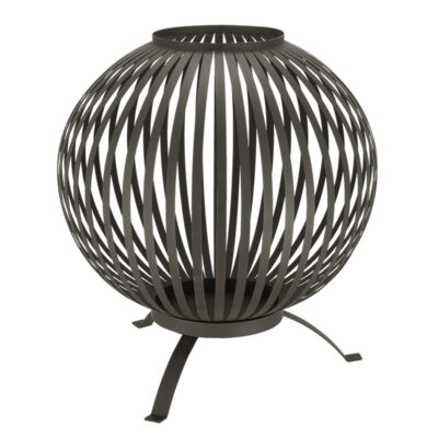 Striped Fire Ball, Black
