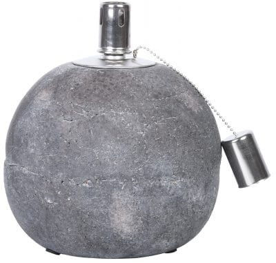 Oil Lamp, Concrete - Large