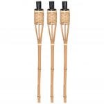 Set of 3 Bamboo Torches