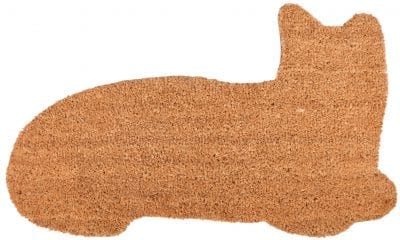 Cat Shaped Coir Doormat