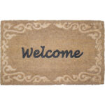 "Welcome" Coir Doormat