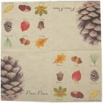 Pack of 20 Leaf Species Napkins - Image 2