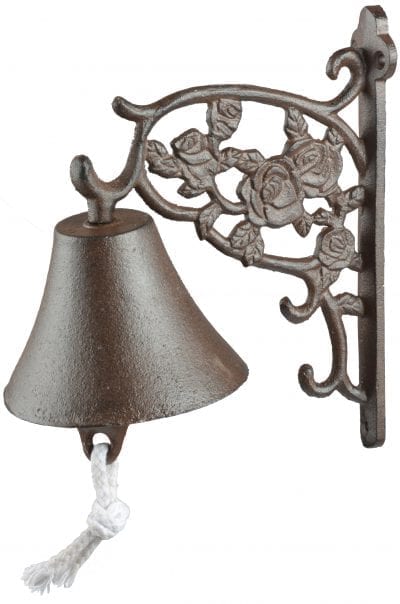 Roses Doorbell, Cast Iron