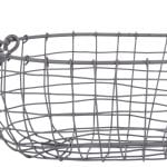 Set of 3 Oval Wire Baskets