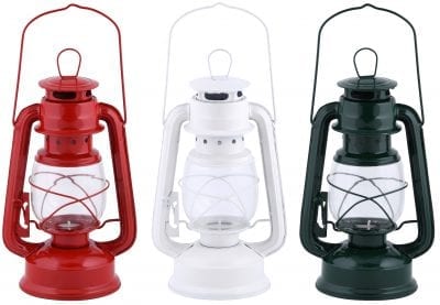 Tealight Lantern, Iron/Glass, 3 Asst. Colors
