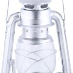 Tealight Lantern, Iron/Glass, Silver