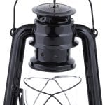 Hurricane Oil Lantern, Black