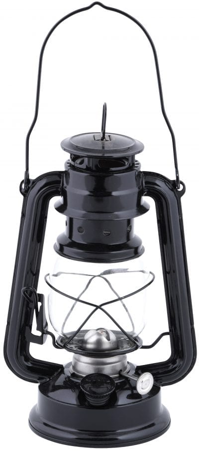 Hurricane Oil Lantern, Black