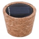 Cork Solar LED Light for Terrarium