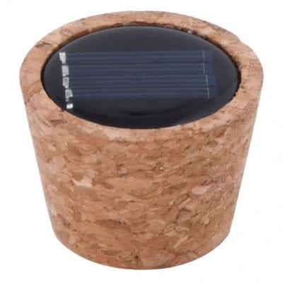 Cork Solar LED Light for Terrarium