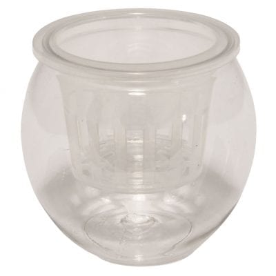 Plastic Vase w/Removable Sieve - Small