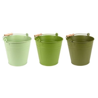 Shades of Green Bucket, 4.9 L, 3 Asst. Colors