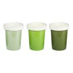 Shades of Green Long Tom Pot, 3 Asst. Colors