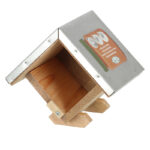 Peanut Butter House w/Lock, Wood/Metal